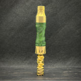 Vong(I) Sleeve by KMD -Hara in dyed green quilted mango